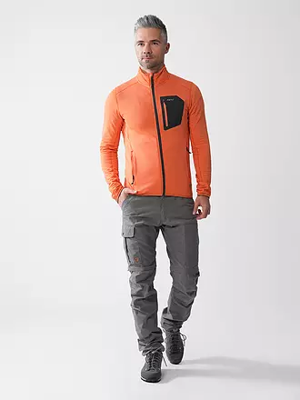 MERU |  Herren Fleecejacke Rudersdal | koralle